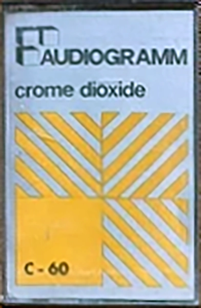 Compact Cassette Audiogramm 60 Type II Chrome 1981 France