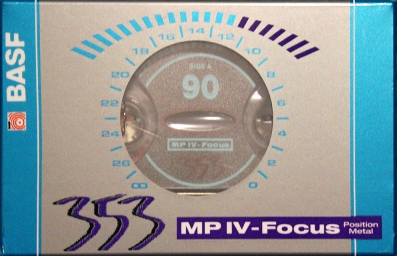 Compact Cassette BASF MP IV-Focus 90 Type IV Metal 1994 Europe