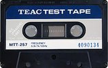 Compact Cassette Teac MTT "257" Test Cassette Japan
