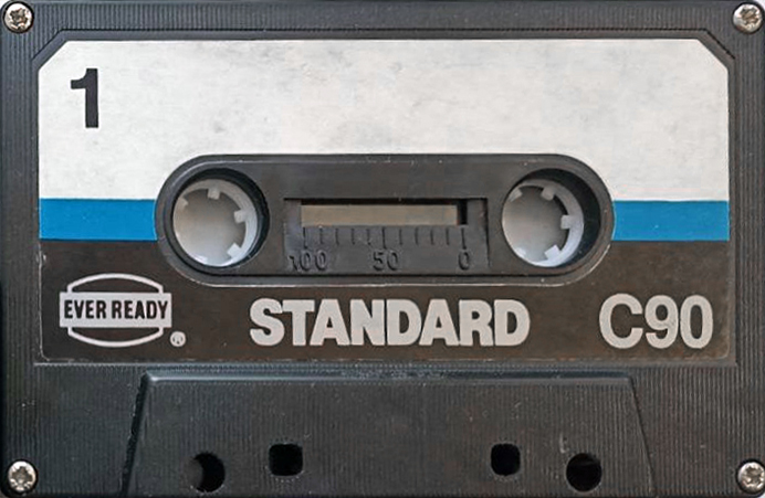 Compact Cassette Ever Ready Standard 90 Type I Normal 1977 UK
