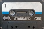Compact Cassette Ever Ready Standard 90 Type I Normal 1977 UK