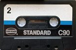 Compact Cassette Ever Ready Standard 90 Type I Normal 1977 UK
