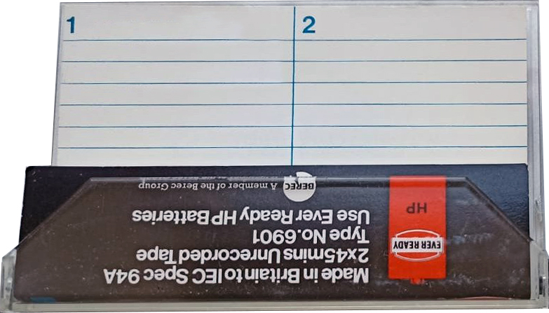 Compact Cassette Ever Ready Standard 90 Type I Normal 1977 UK