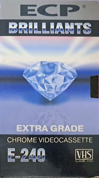 VHS, Video Home System ECP 240 "Brilliants" Type II Chrome Russia