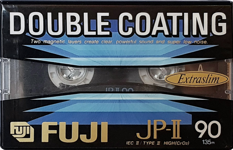 Compact Cassette Fuji JP-II 90 Type II Chrome 1992 Europe