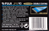 Compact Cassette Fuji JP-II 90 Type II Chrome 1992 Europe