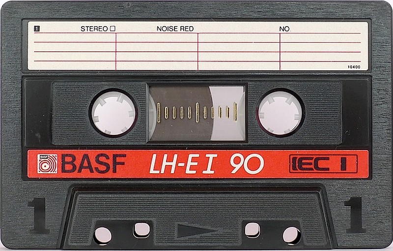 Compact Cassette BASF LH Extra I 90 "LH-E I" Type I Normal 1985 North America