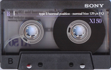Compact Cassette Sony XI 50 "C-50X1A" Type I Normal 1993 Japan