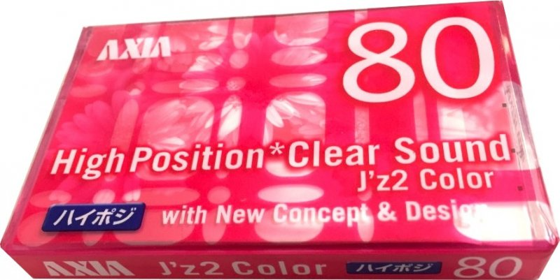 Compact Cassette AXIA J`z 2 Color 80 "JZ2K 80" Type II Chrome 2003 Japan