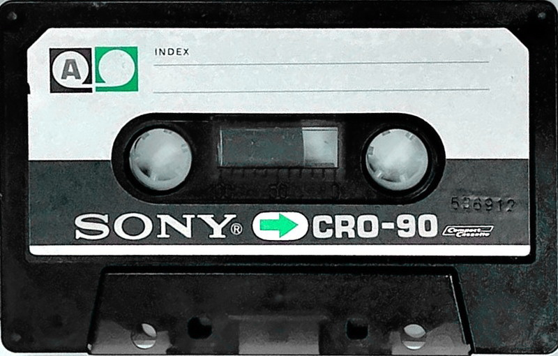 Compact Cassette Sony FeCr 90+2 Type III Ferro Chrome 1974 USA
