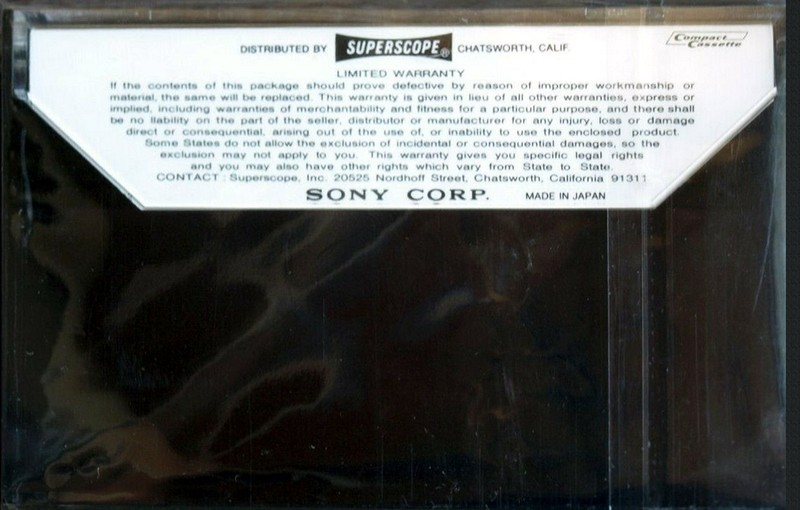 Compact Cassette: Sony  - FeCr 90+2