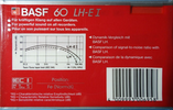 3 pack BASF LH Extra I 60 "LH-E I" Type I Normal 1985 Europe