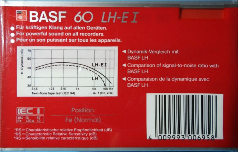 3 pack: BASF  - LH Extra I 60