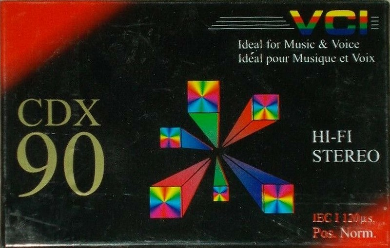 Compact Cassette VCI CDX 90 Type I Normal 1995 Canada