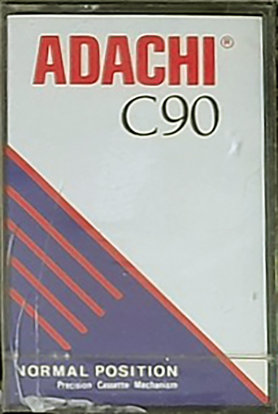 Compact Cassette Adachi 90 Type I Normal Unknown Country