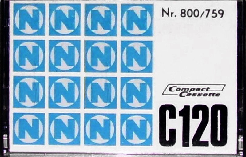 Compact Cassette Neckermann 120 "№ 800/759" Type I Normal 1976 Europe