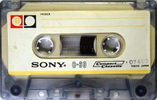 Compact Cassette Sony 30 "CDJ-31" Demonstration Tape 1968 Japan