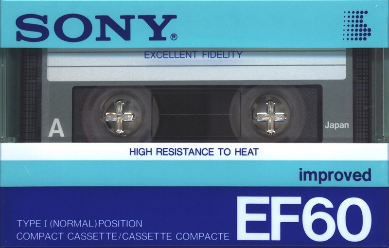 Compact Cassette: Sony  - EF 60