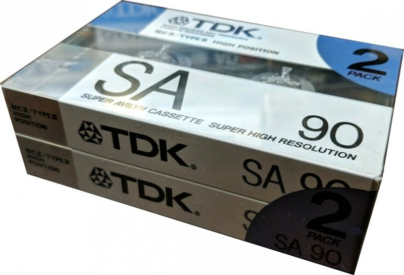 Compact Cassette: TDK  - SA 90