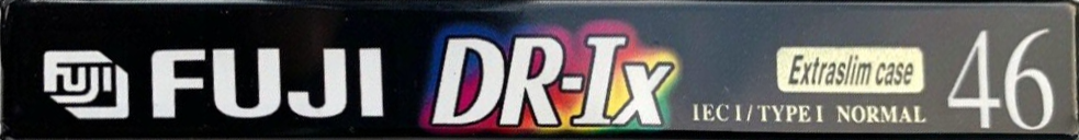 Compact Cassette Fuji DR-Ix 46 Type I Normal 1995 Europe