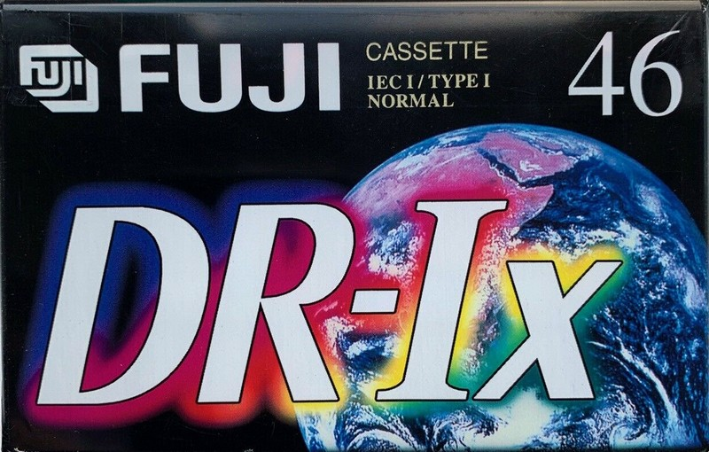 Compact Cassette Fuji DR-Ix 46 Type I Normal 1995 Europe