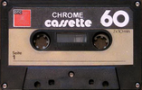 Compact Cassette OTC 60 Type II Chrome 1980 Germany