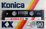 Compact Cassette Konica KX 90 Type I Normal 1988 Europe