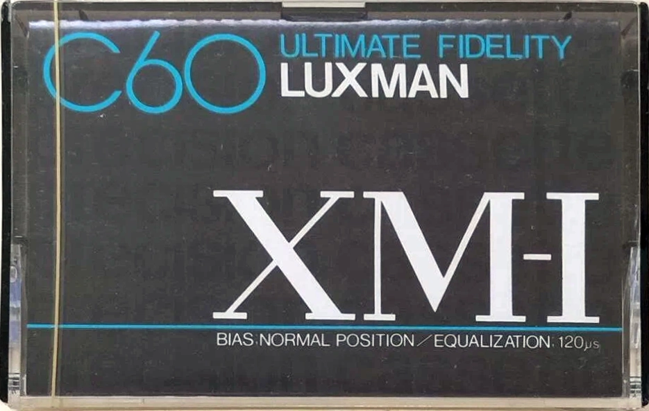Compact Cassette Luxman XM 60 "XM-I" Type I Normal 1978 Japan