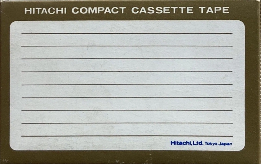 Compact Cassette Hitachi 60 "Popular" Type I Normal 1967 USA