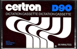 Compact Cassette Certron 60 Dictating Cassette 1978 Mexico