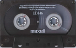 Compact Cassette Maxell UDI / UD1 46 Type I Normal 1989 Japan