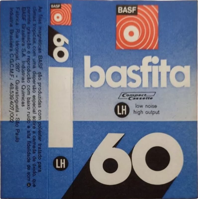 Compact Cassette: BASF  -  60