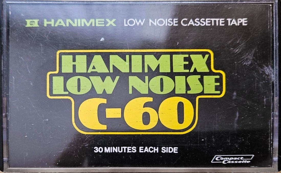 Compact Cassette Hanimex 60 Type I Normal Hong Kong