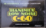 Compact Cassette Hanimex 60 Type I Normal Hong Kong
