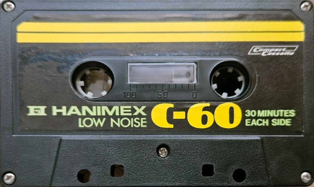 Compact Cassette Hanimex 60 Type I Normal Hong Kong