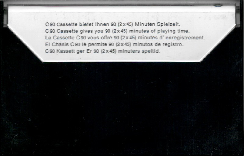 Compact Cassette Interfunk 90 Type I Normal 1973 Germany