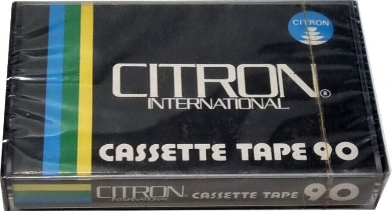 Compact Cassette Citron 90 Type I Normal Hong Kong