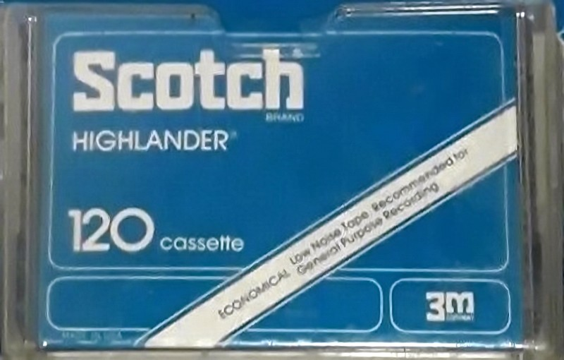 Compact Cassette: 3M Scotch - Highlander 120