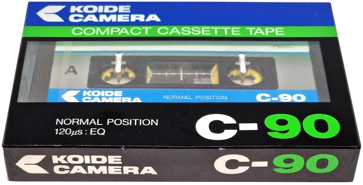 Compact Cassette Koide Camera 90 Type I Normal 1983 Japan