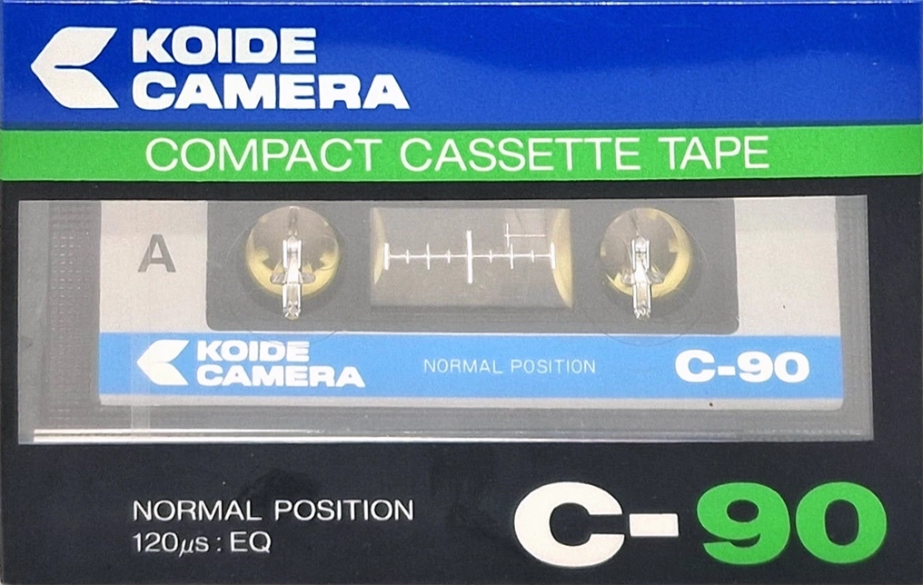Compact Cassette Koide Camera 90 Type I Normal 1983 Japan