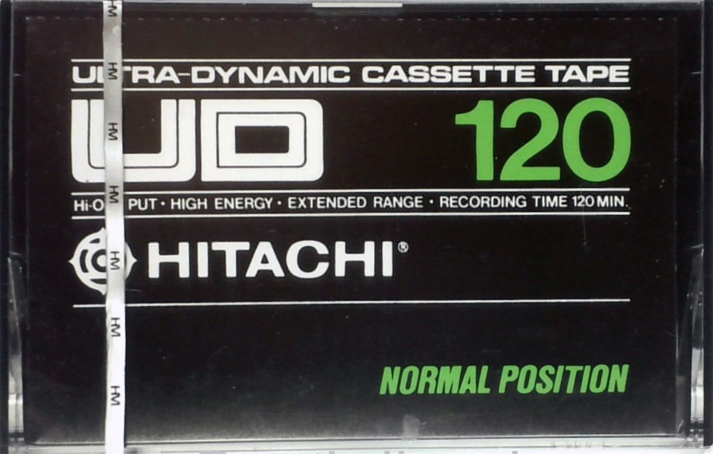 Compact Cassette Hitachi UD 120 Type I Normal 1976 Europe