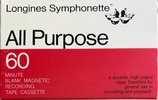 Compact Cassette Longines Symphonette 60 Type I Normal 1968 USA