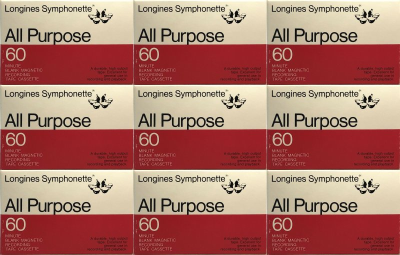 Compact Cassette:  Longines Symphonette -  60