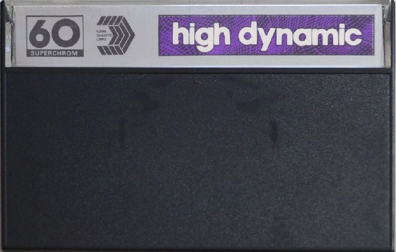 Compact Cassette high dynamic 60 Type II Chrome Hungary