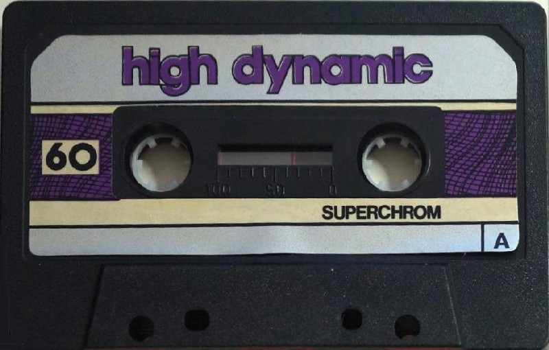 Compact Cassette high dynamic 60 Type II Chrome Hungary