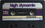 Compact Cassette high dynamic 60 Type II Chrome Hungary