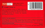 Compact Cassette TDK D 60 Type I Normal 1985 USA