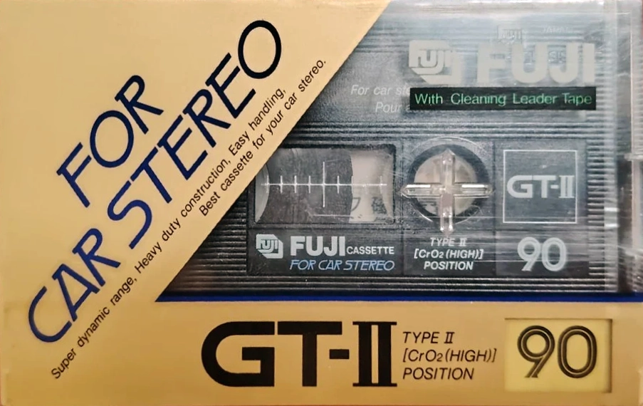 Compact Cassette Fuji GT-II 90 Type II Chrome 1982 Japan