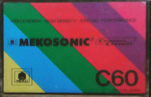 Compact Cassette Mekosonic 60 Type I Normal Hong Kong