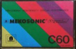 Compact Cassette Mekosonic 60 Type I Normal Hong Kong